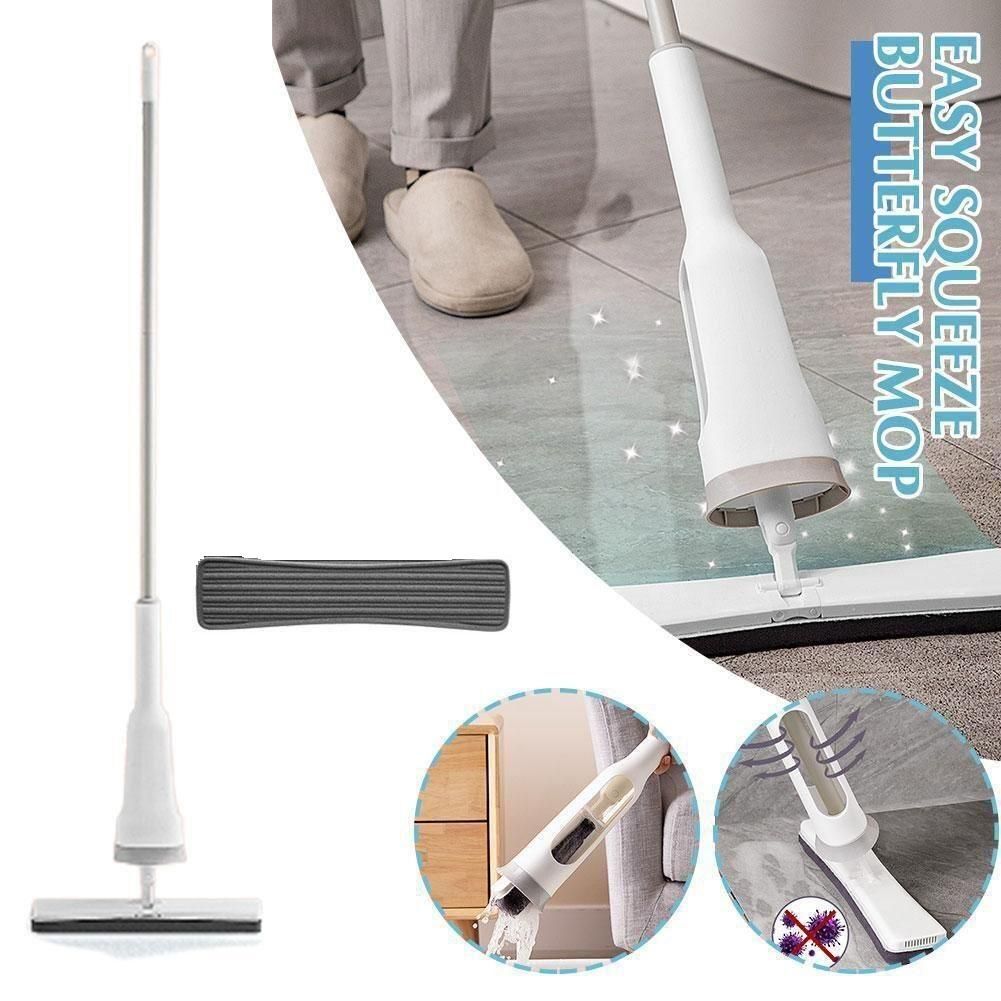Multi-Purpose Foldable Stainless Steel Floor Cleaning Mop