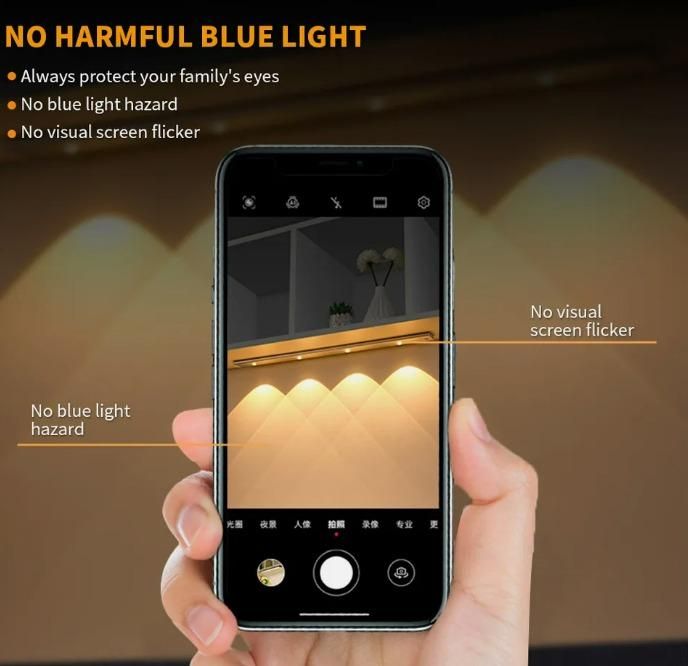 LED PIR Motion Sensor Cabinet Light – USB Rechargeable