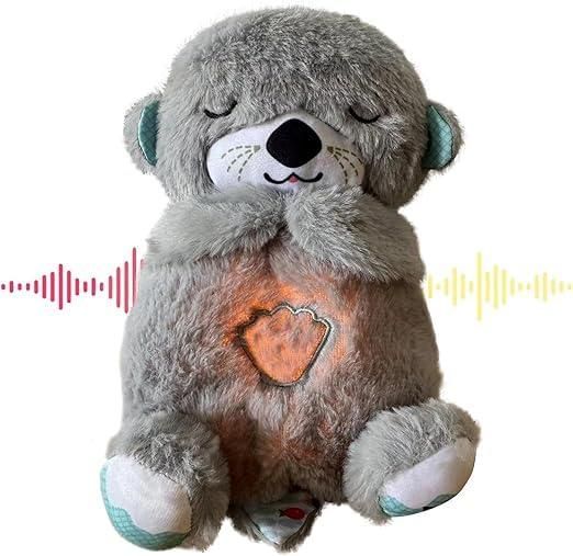 Baby Soothe Breathing Otter – Musical Plush Toy with Lights & Rhythmic Motion