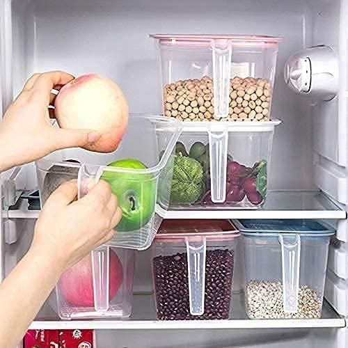 Unbreakable 1000ml Kitchen Storage Basket – Pack of 6 (Blue)