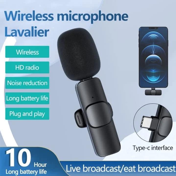 Wireless Lavalier Microphone audio recorder