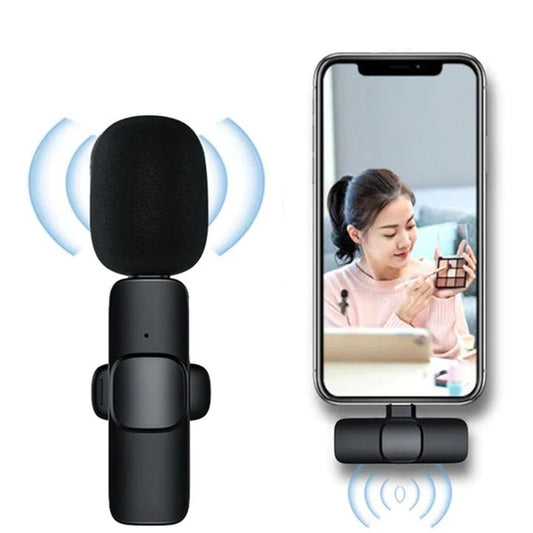 Wireless Lavalier Microphone audio recorder
