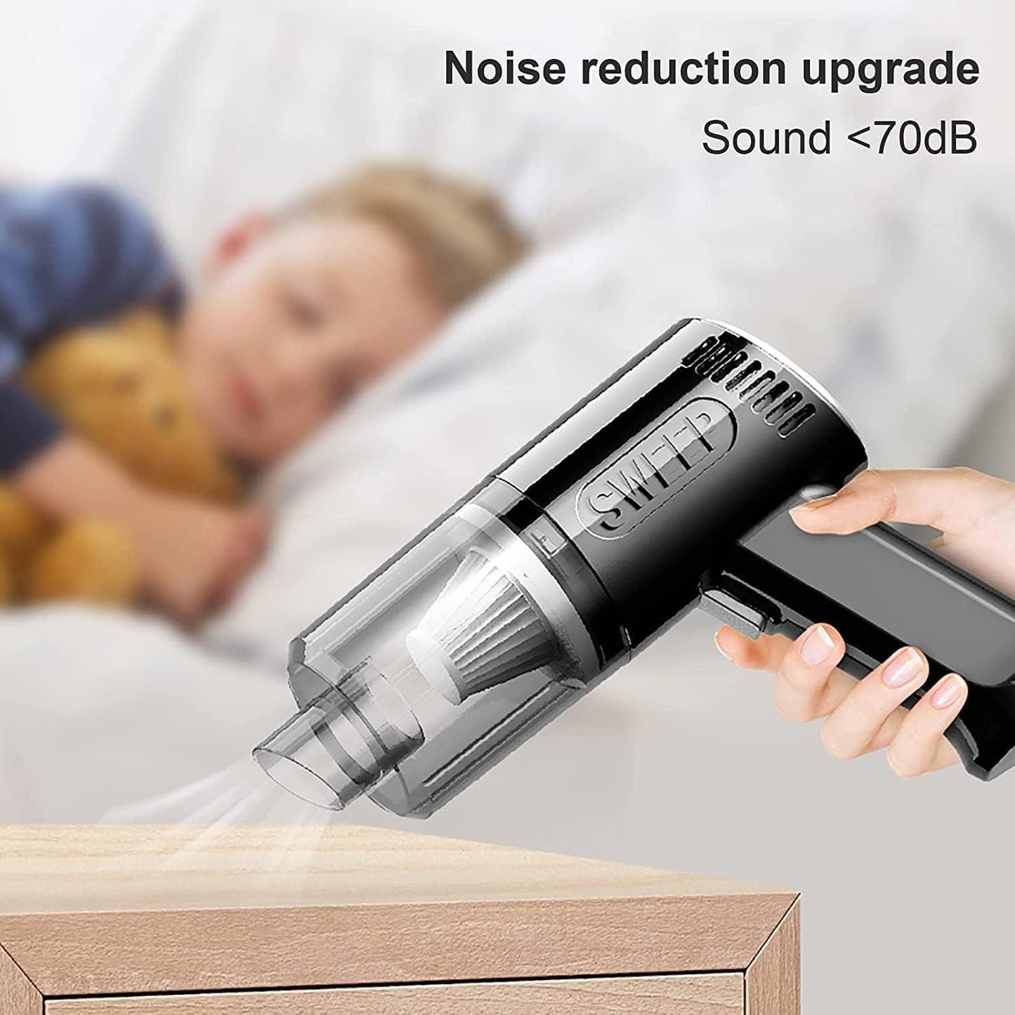 Wireless Handheld Air Duster & Vacuum Cleaner