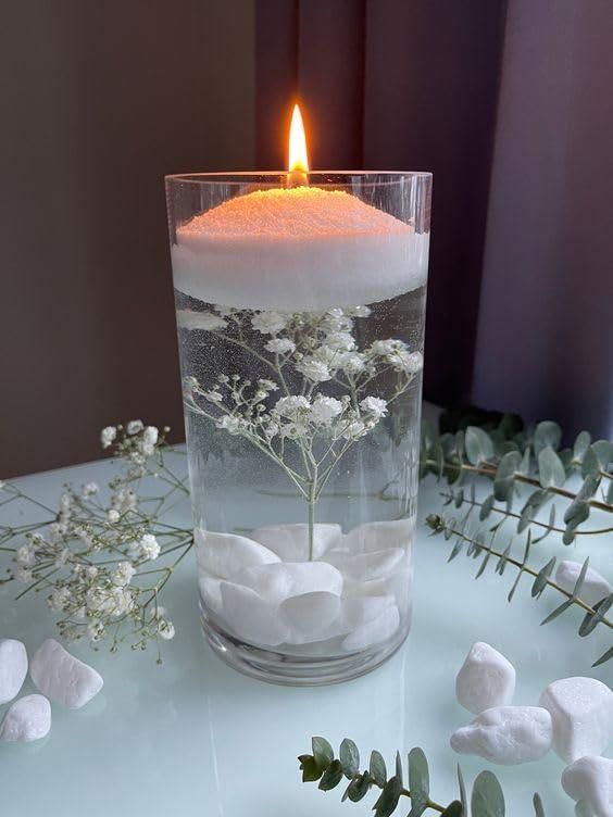 Pearl Soy Wax for Custom Candles – 200g + 50 Wicks