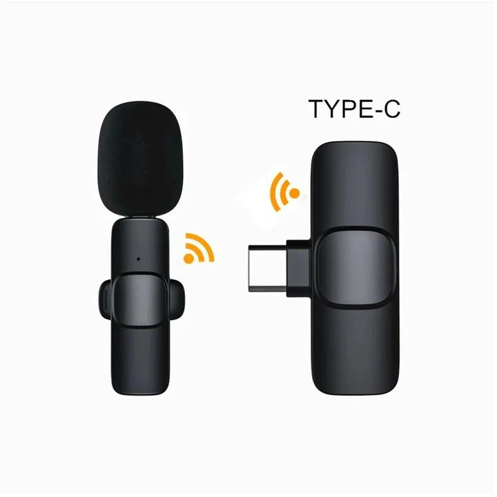 Wireless Lavalier Microphone audio recorder