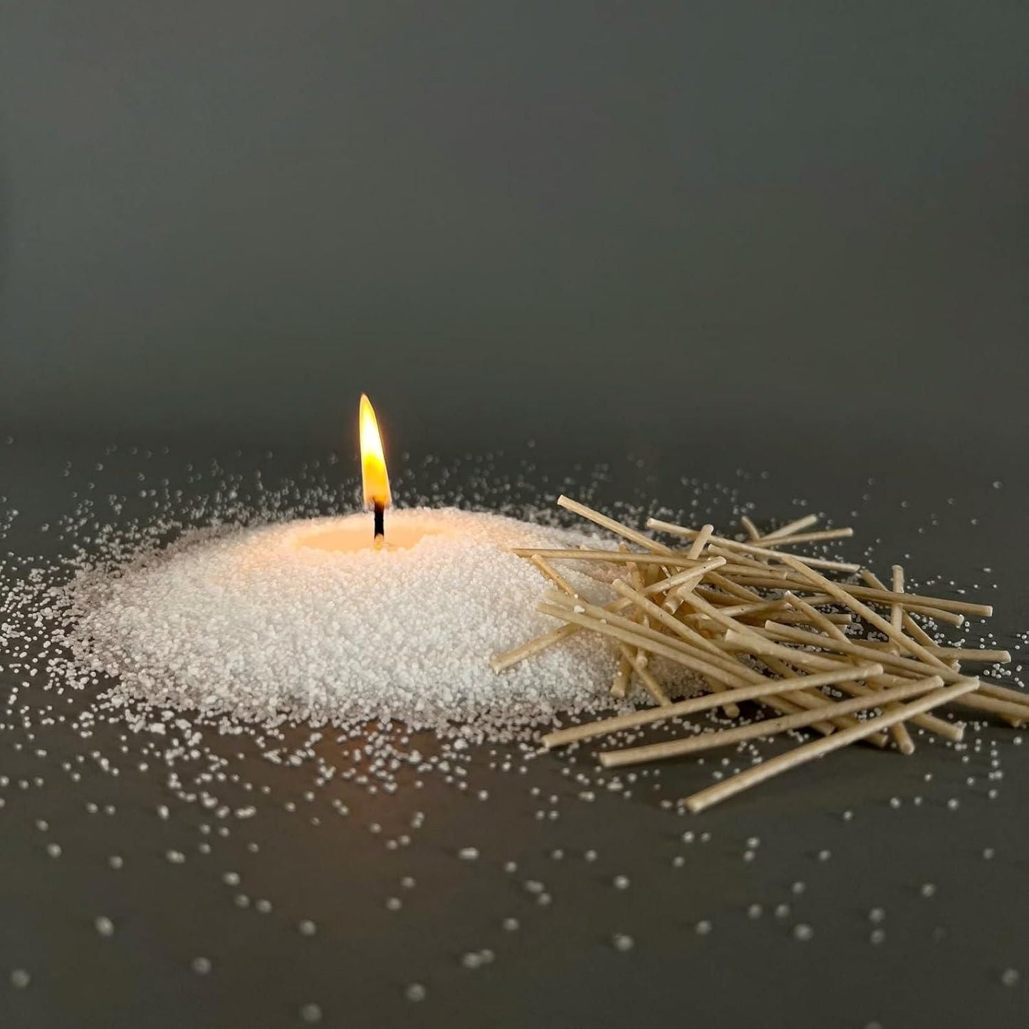 Pearl Soy Wax for Custom Candles – 200g + 50 Wicks